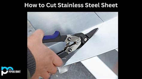 sheet metal cutting knife|how to cut thin sheet metal.